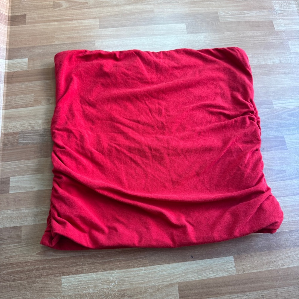 Abercrombie and Fitch red sleeveless halter top size large - Picture 4 of 10